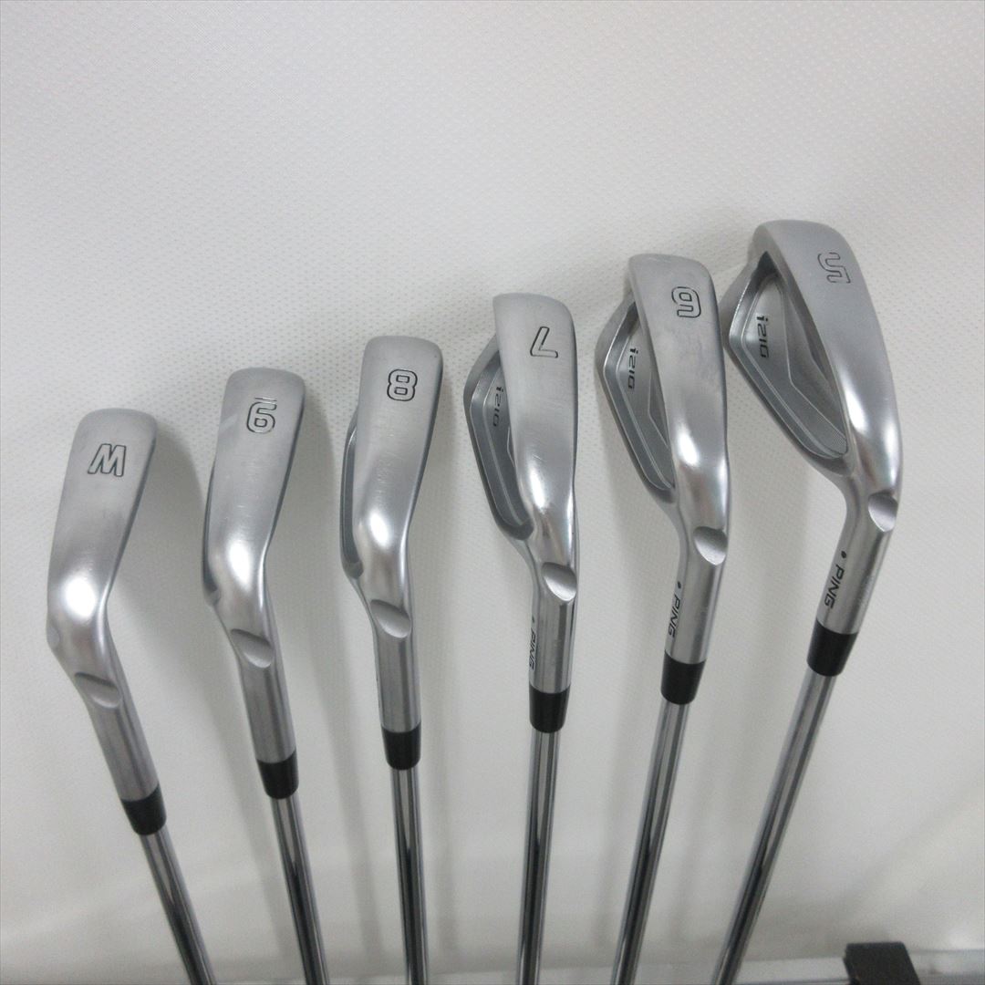 Ping Iron Set i210 StiffRegular Ping AWT 2.0 LITE 6 Dot Color Black