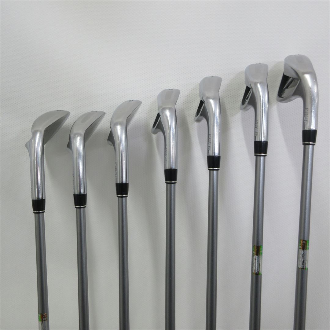 PRGR Iron Set RS Titan Face Regular RS 7 pieces