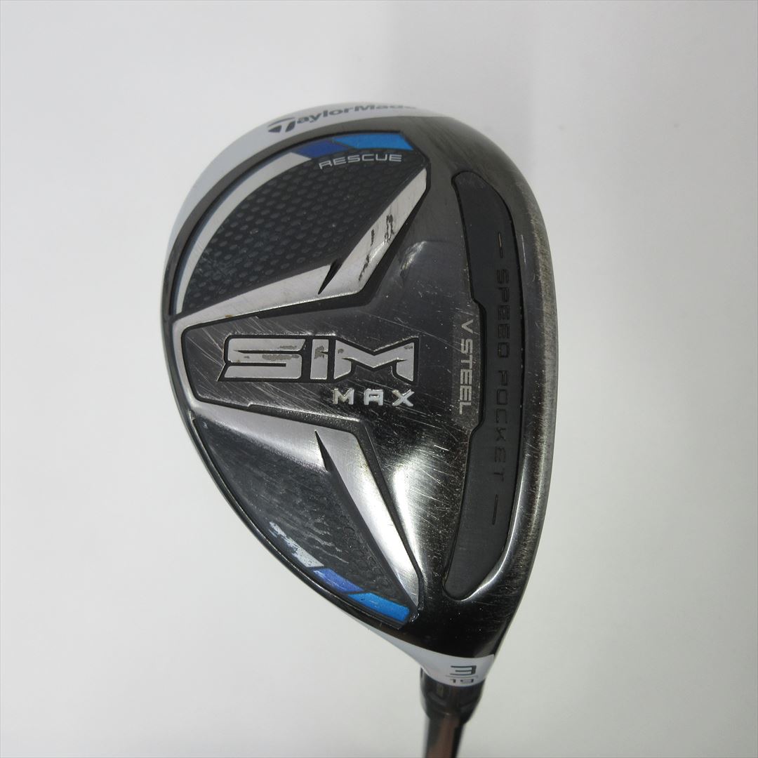 TaylorMade Hybrid SIM MAX HY 19° Stiff TENSEI BLUE TM60