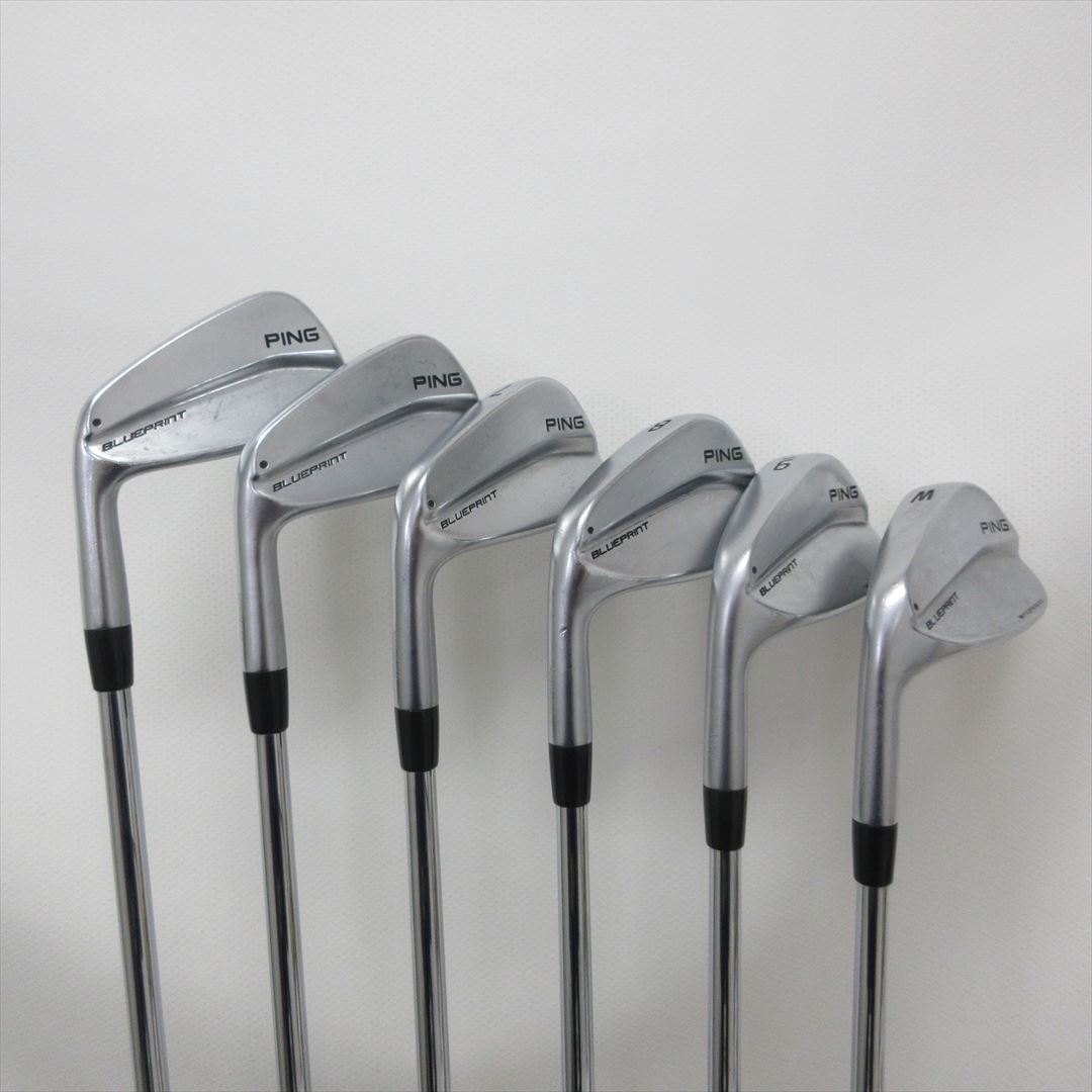 Ping IronSet Left-Handed BLUEPRINT Stiff NSPROMODUS3 TOUR105 DotColor Black 6pcs