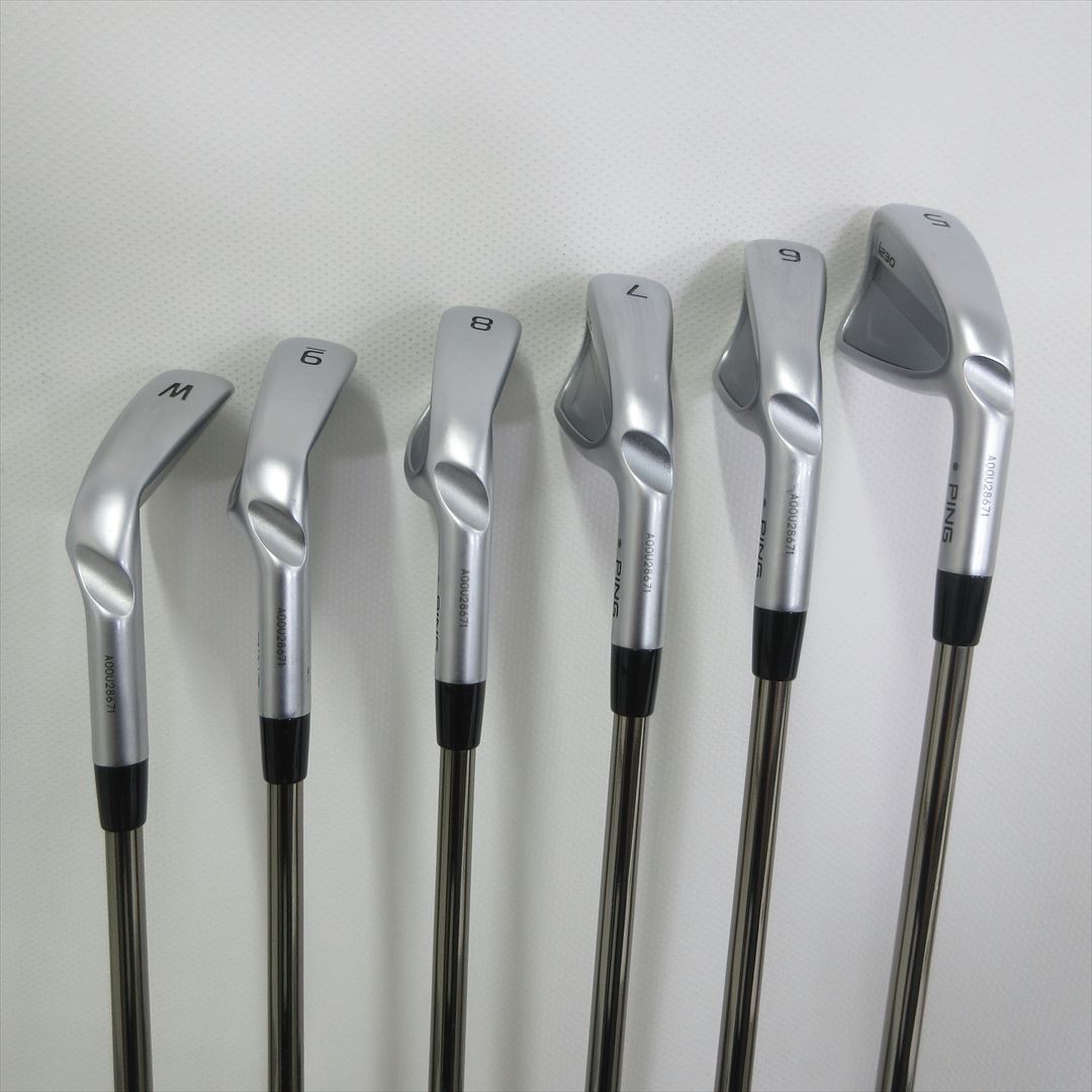 Ping Iron Set i230 Stiff PING TOUR 2.0 CHROME I 6 pieces Dot Color Black