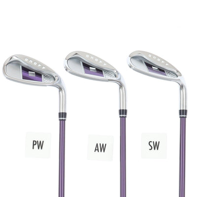 Daiwa Iron Set Open Box ONOFF -2023 Ladies SMOOTH KICK LP-423I(Purple) 7 pieces