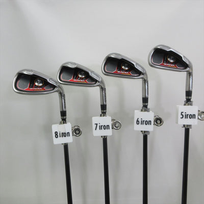 TaylorMade Iron Set BURNER PLUS Regular RE-AX SUPERFAST BURNER PLUS 8 pieces