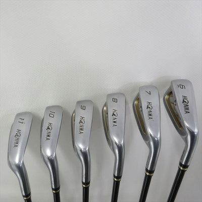 HONMA Iron Set BERES IS-02 Regular 2S ARMRQ6 49 6 pieces