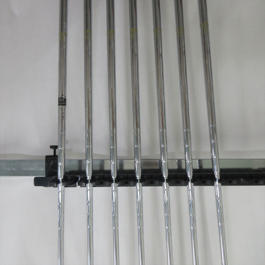 ping iron set g410 regular ns pro 850gh dotcolor silver 7 pieces