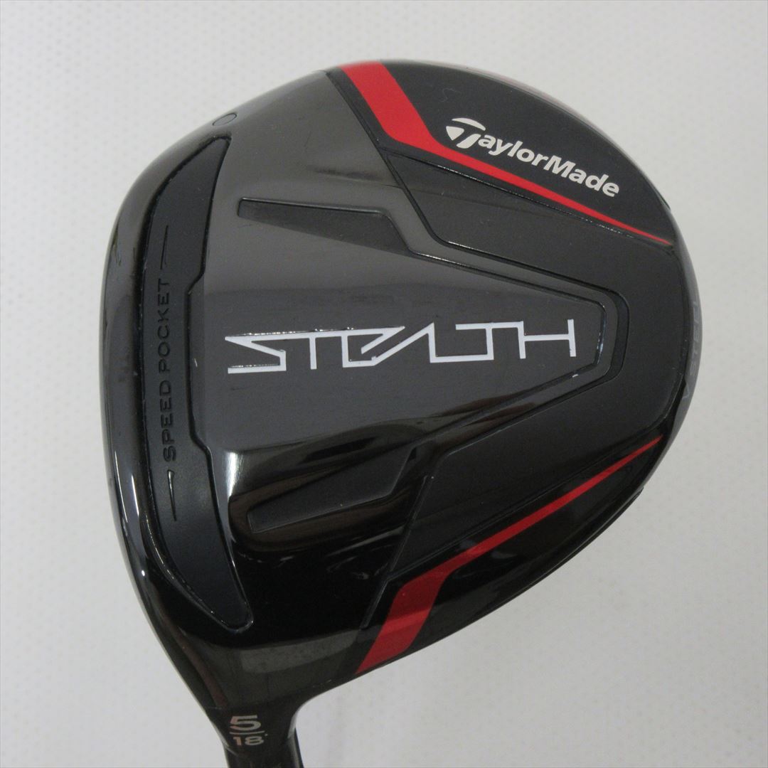 TaylorMade Fairway Left-Handed STEALTH 5W 18° Regular TENSEI RED TM50(STEALTH)