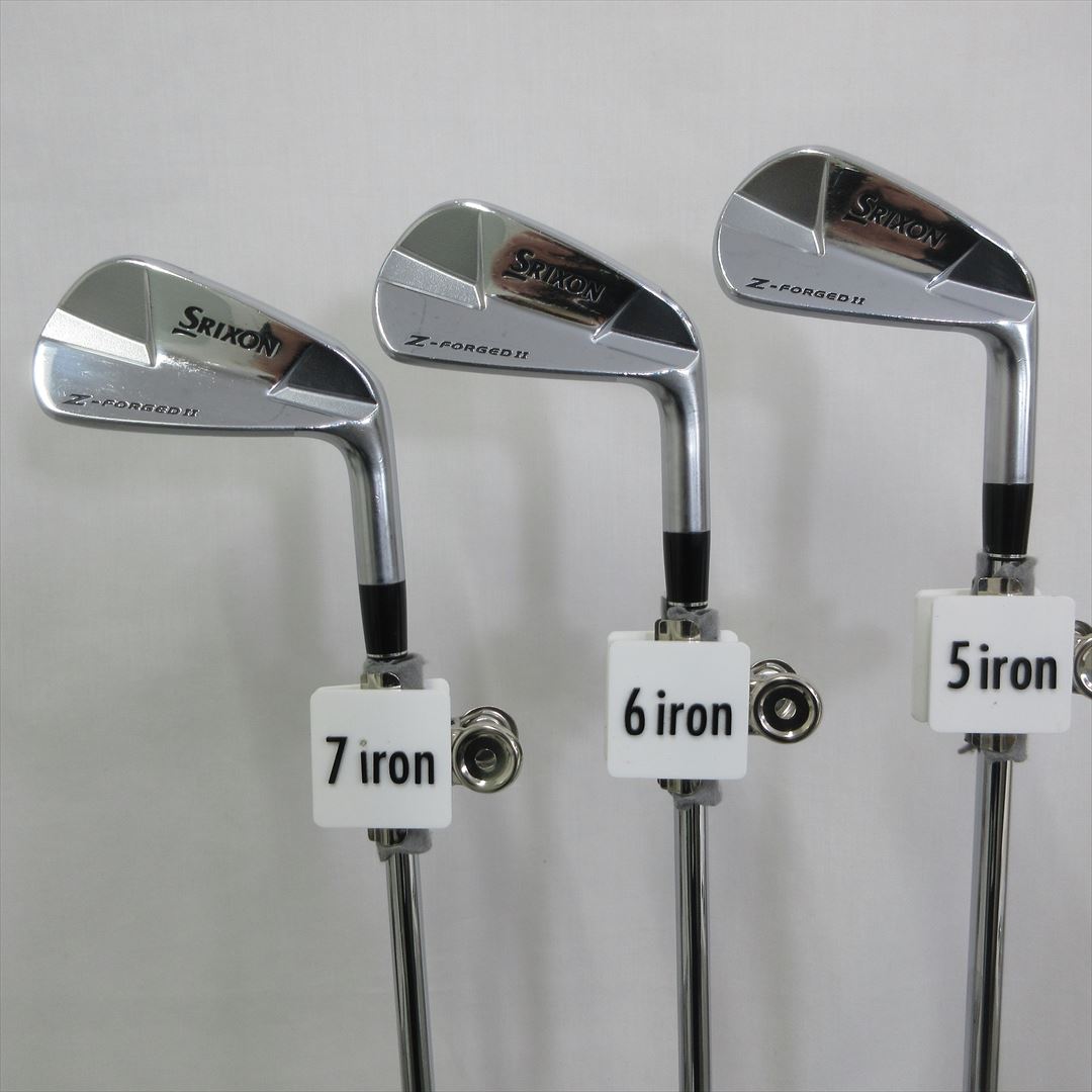 Dunlop Iron Set SRIXON Z-FORGED 2 Flex-X Dynamic Gold X100 7 pieces
