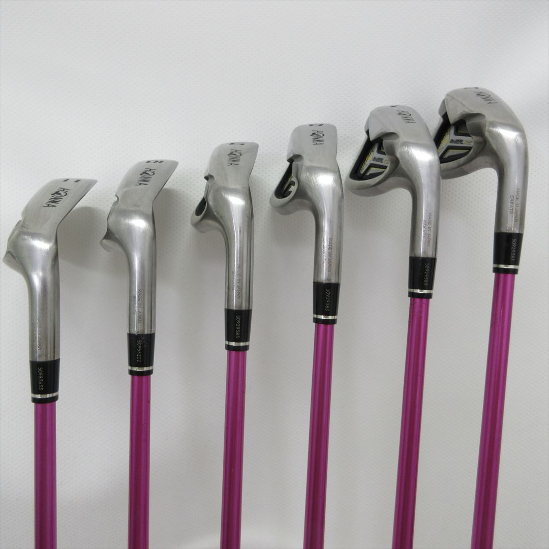 HONMA Iron Set Be ZEAL 525 Regular VIZARD IN 65 6 pieces