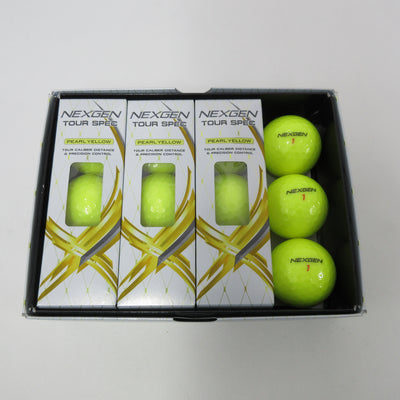 GOLF Partner Golf ball NEXGEN TOUR SPEC NB-2021 Yellow 3 dozen