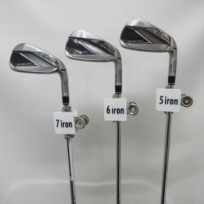 TaylorMade Iron Set STEALTH Stiff KBS MAX MT85 US 6 pieces