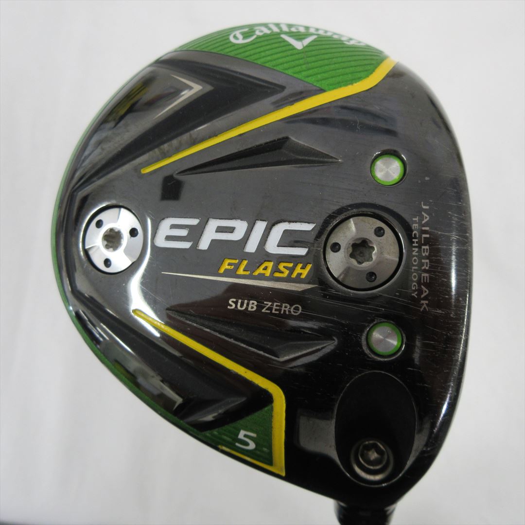 Callaway Fairway EPIC FLASH SUBZERO 5W 18° Stiff Speeder EVOLUTION 5 FW 60