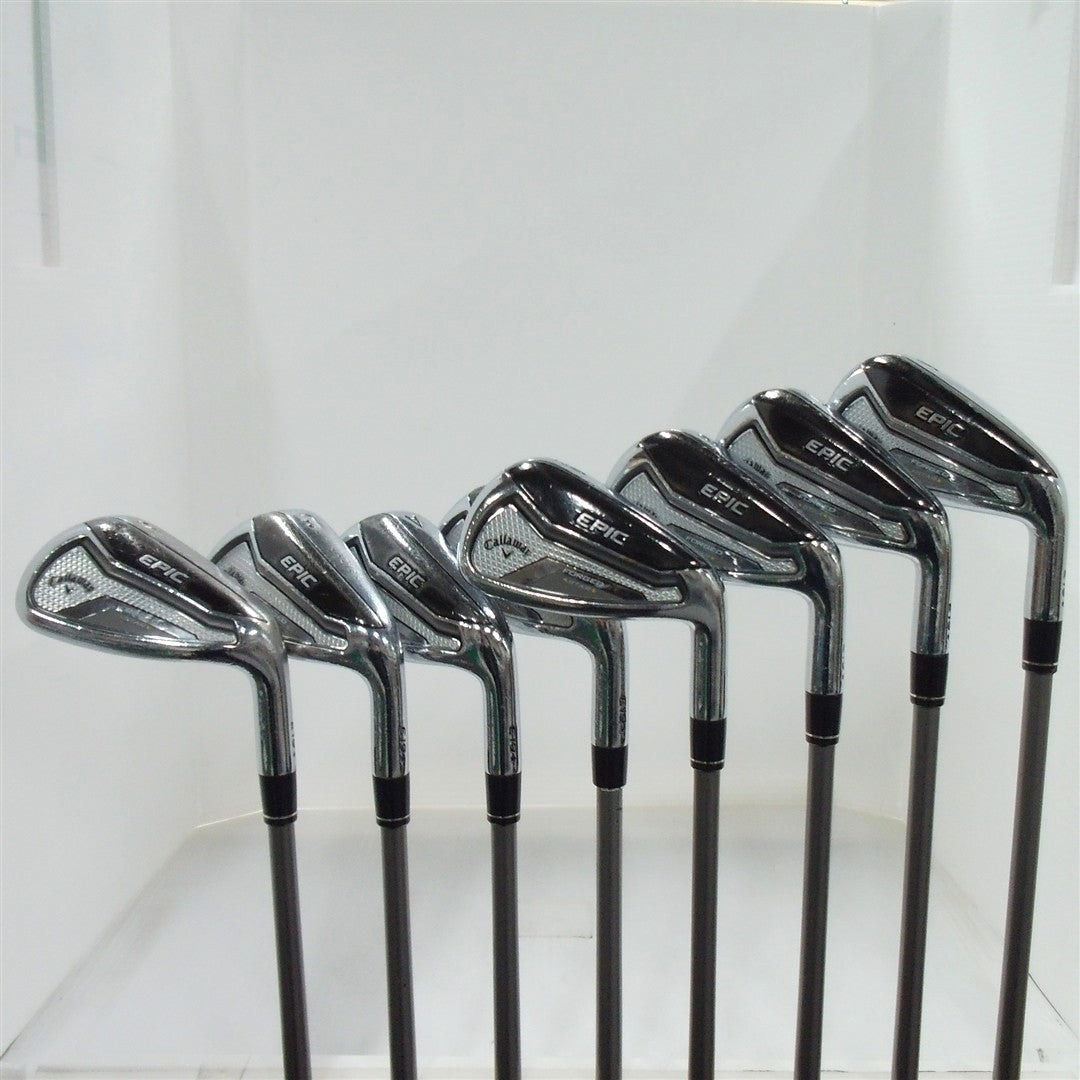Callaway Iron Set EPIC FORGED STAR StiffRegular Speeder EVOLUTION for CW 8 pcs