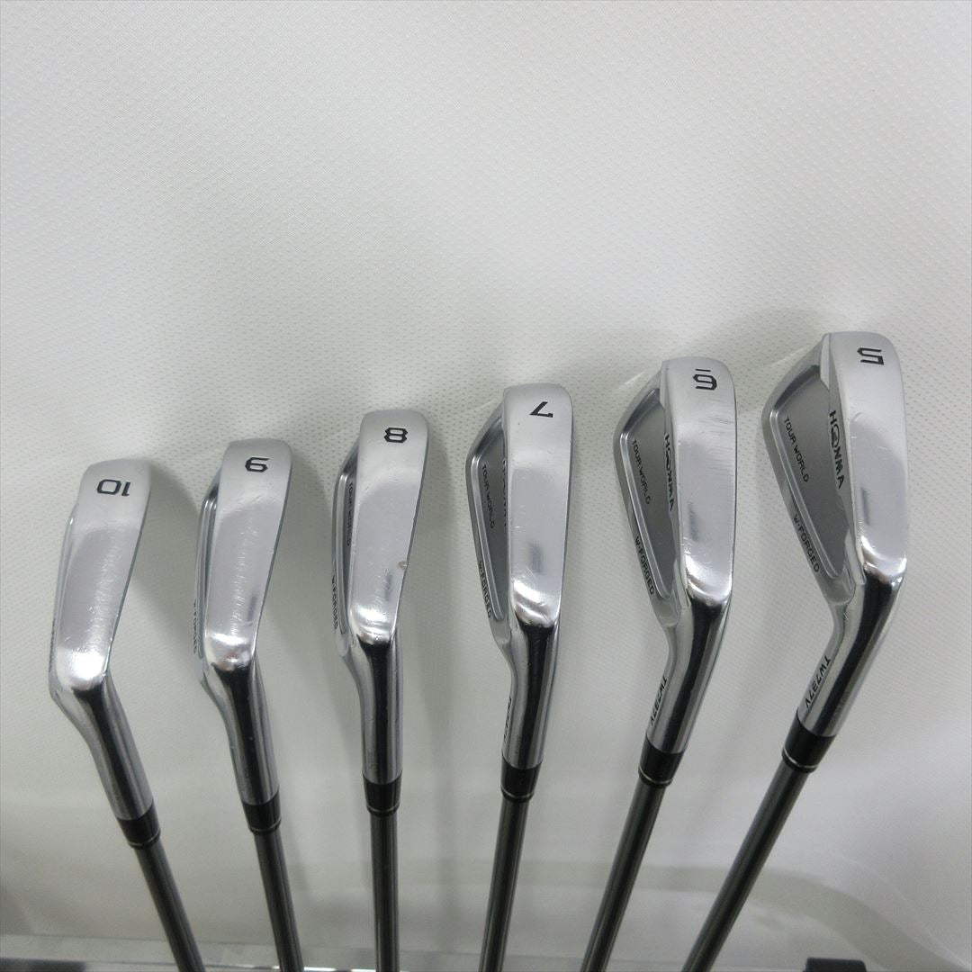 HONMA Iron Set TOUR WORLD TW737V Stiff VIZARD IB95 6 pieces