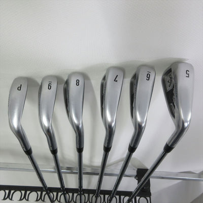 Callaway Iron Set APEX -2019 Stiff NS PRO ZELOS 8 6 pieces