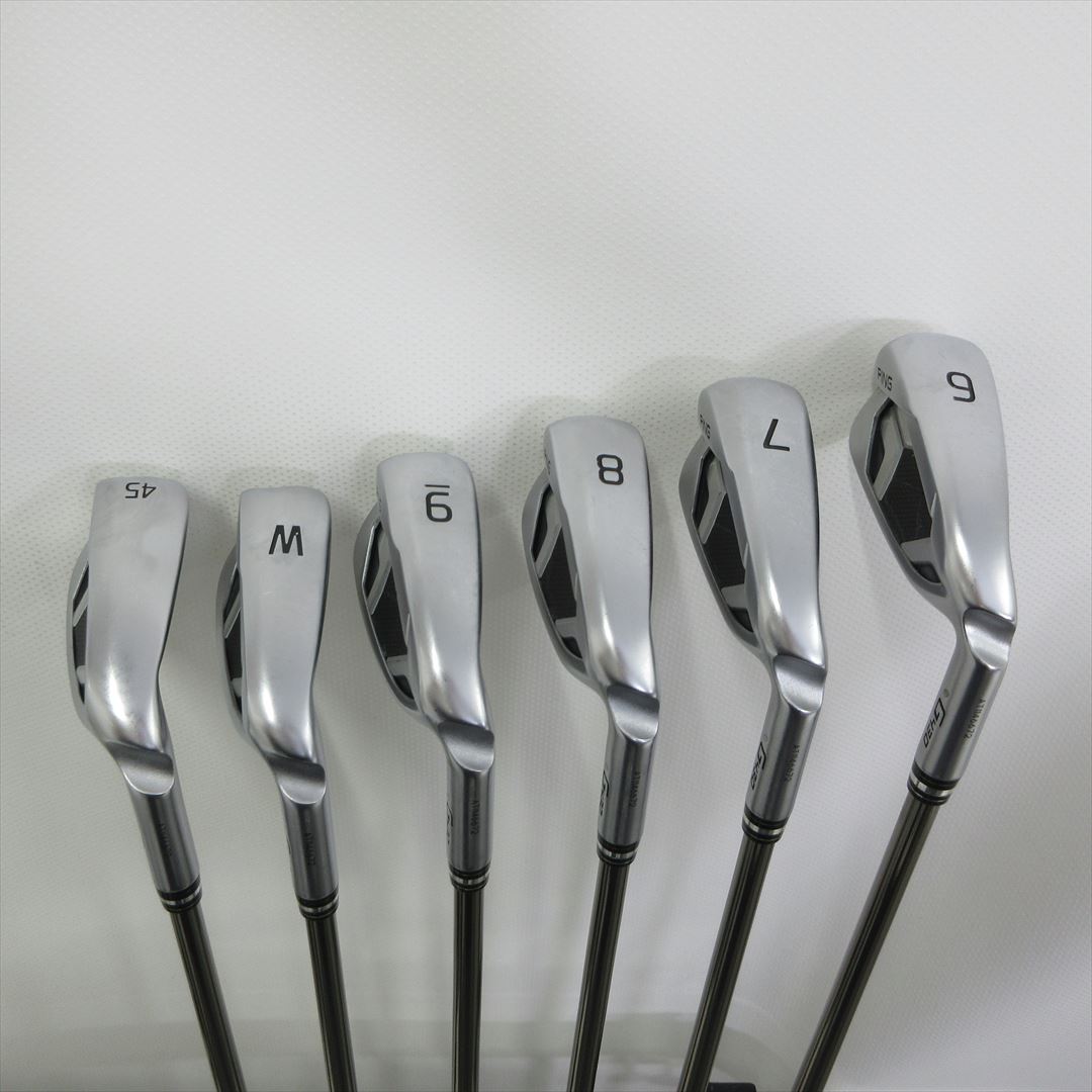 Ping Iron Set G430 Stiff PING TOUR 2.0 CHROME I 6 Pieces Dot Color White