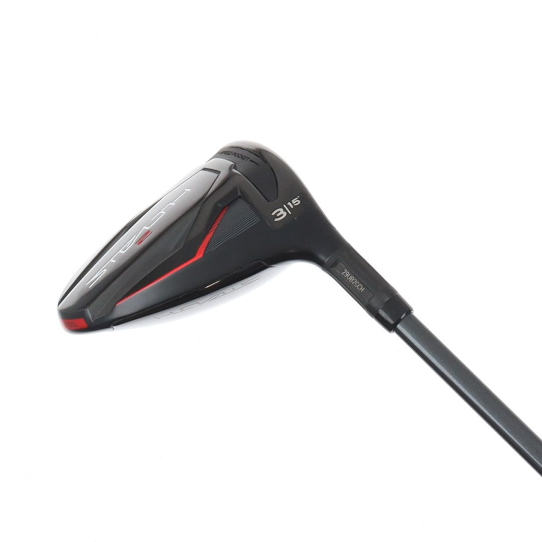 TaylorMade Fairway Open Box STEALTH2 3W 15° Stiff TENSEI RED TM50