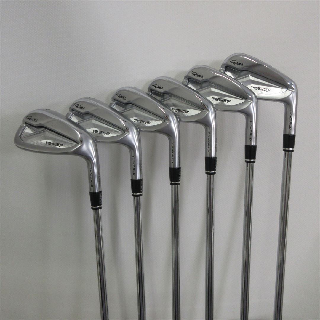 HONMA Iron Set TOUR WORLD TW757P Stiff AMT TOUR WHITE S200 6 pieces