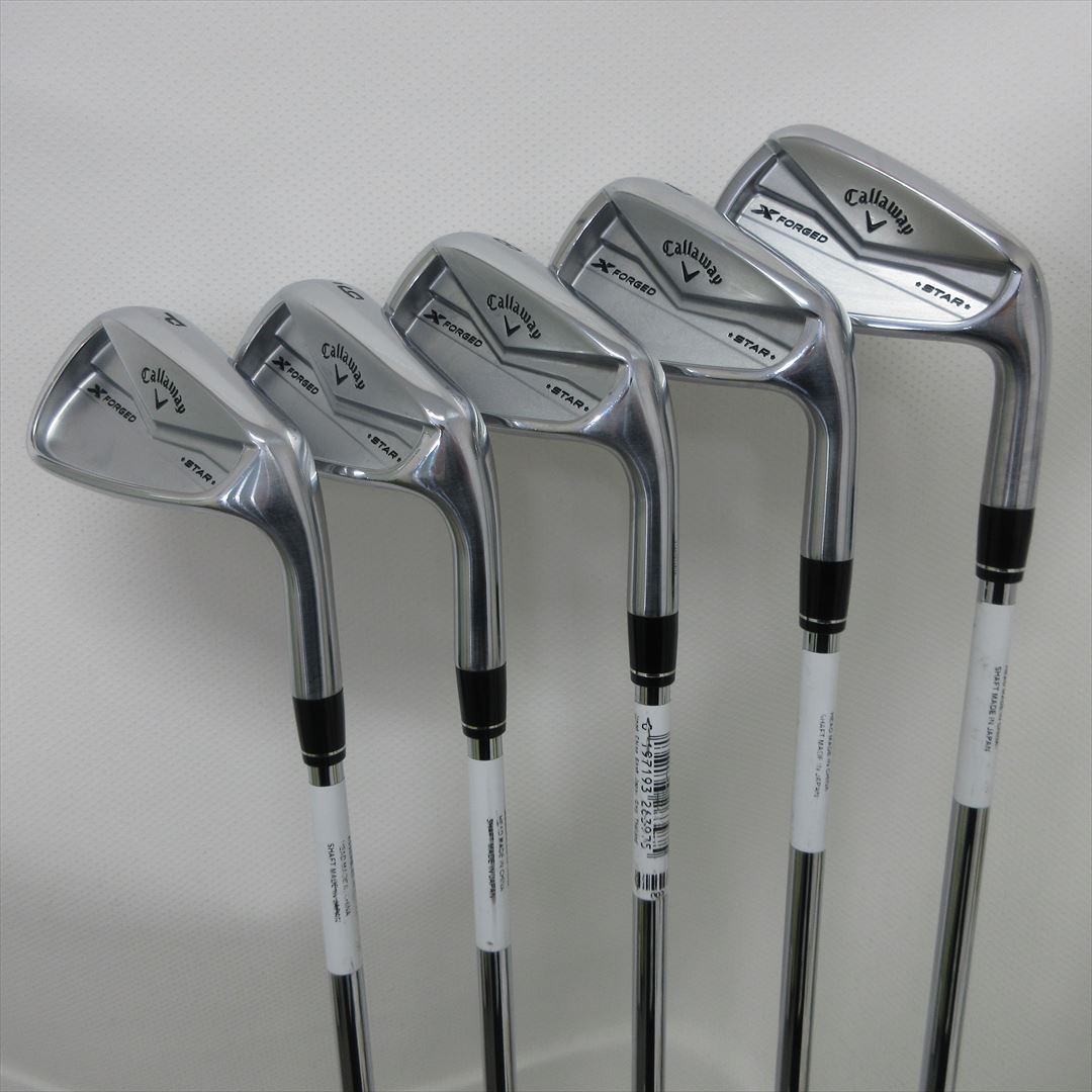 Callaway Iron Set X FORGED STAR(2024) Stiff NS PRO 950GH neo 5 pieces