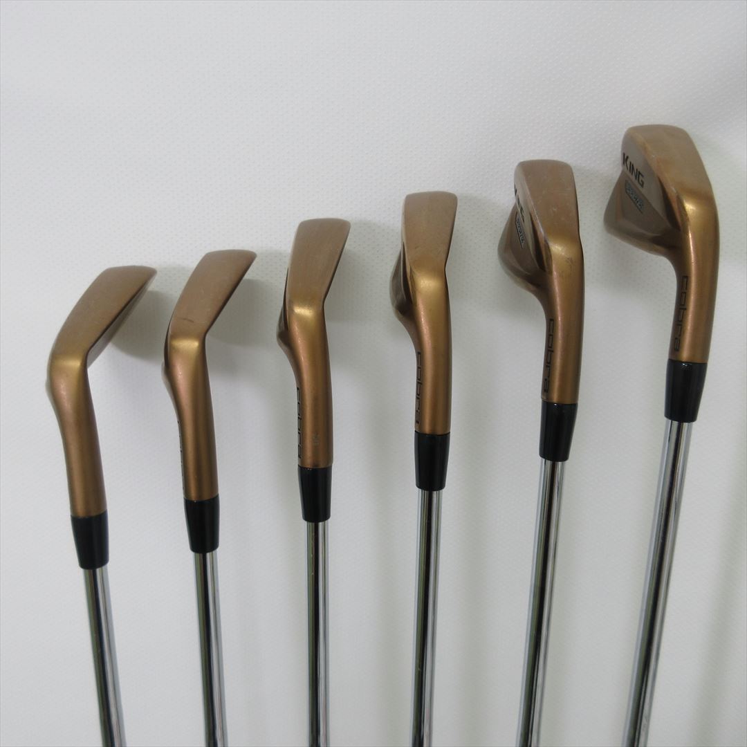 Cobra Iron Set KING FORGED TEC(2021) COPPER Stiff KBS TAPER LITE 6 pieces