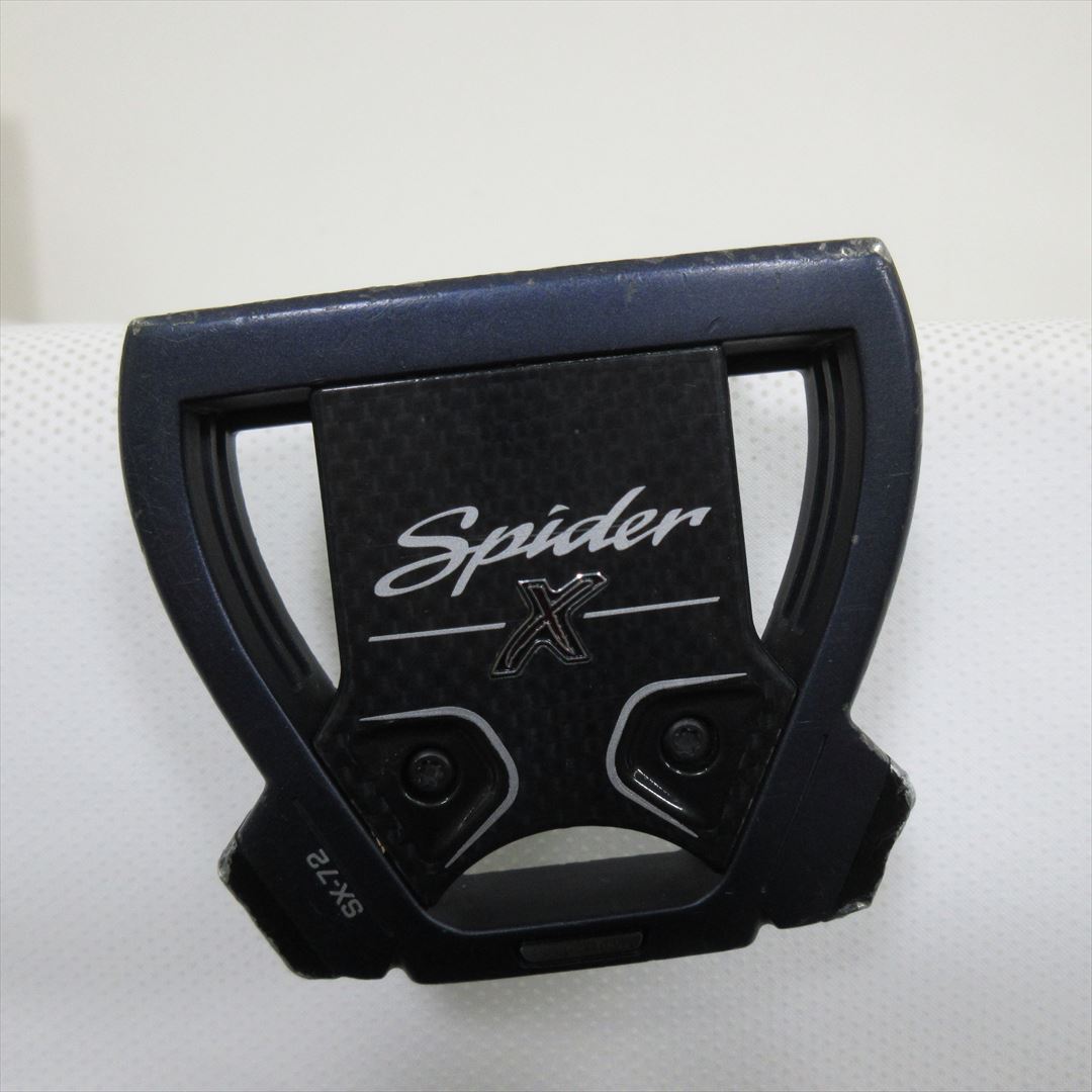 TaylorMade Putter Fair Rating Spider X BLUE/WHITE Single Bend 34 inch