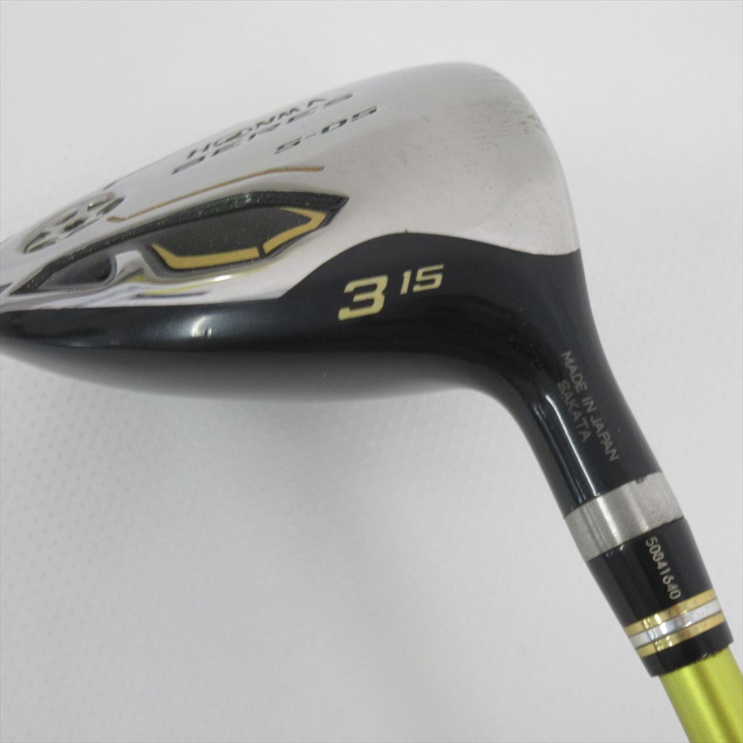 HONMA Fairway BERES S-05 3W 15° Stiff 3S ARMRQ 48