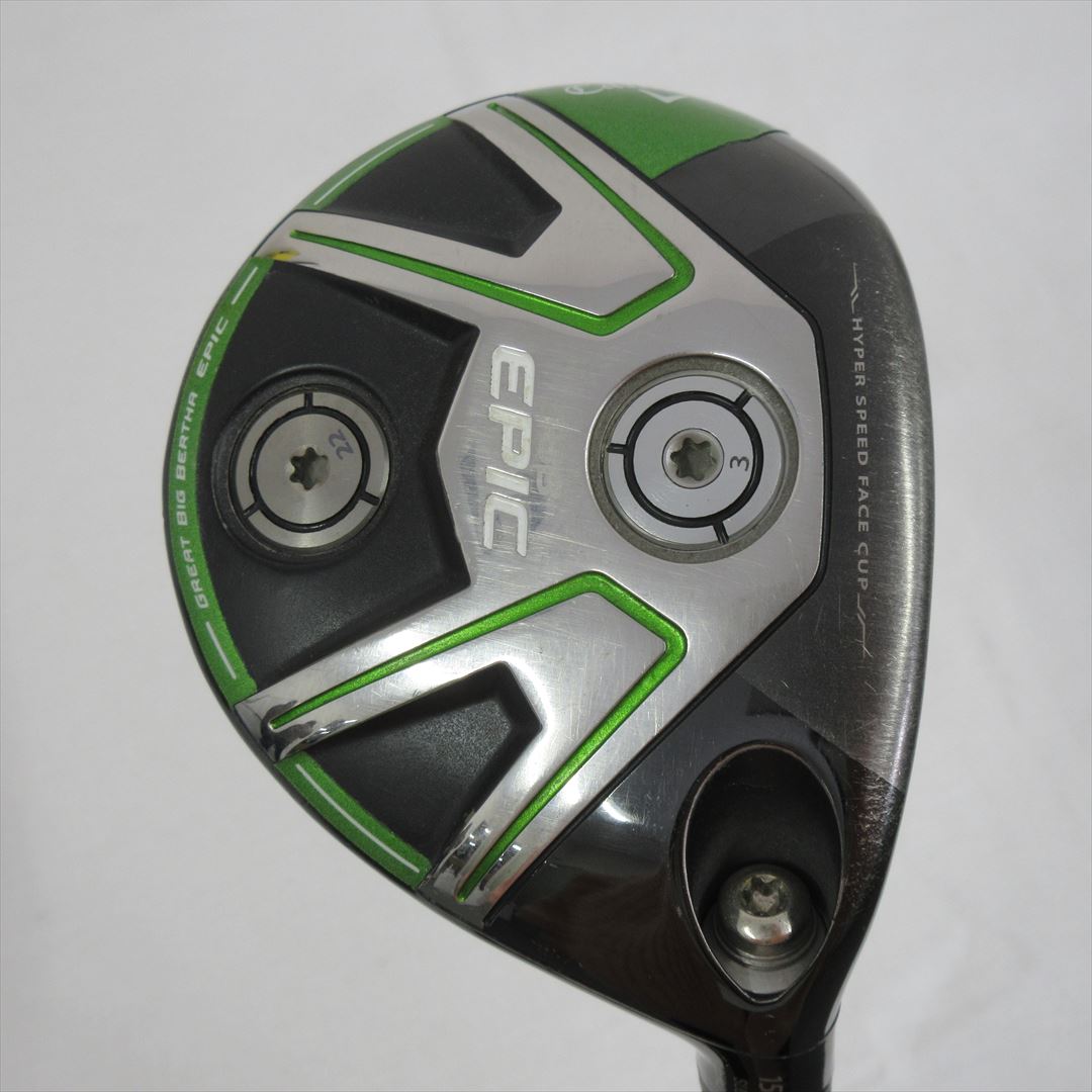 Callaway Fairway GBB EPIC SUBZERO 3W 15° Stiff Speeder EVOLUTION for GBB