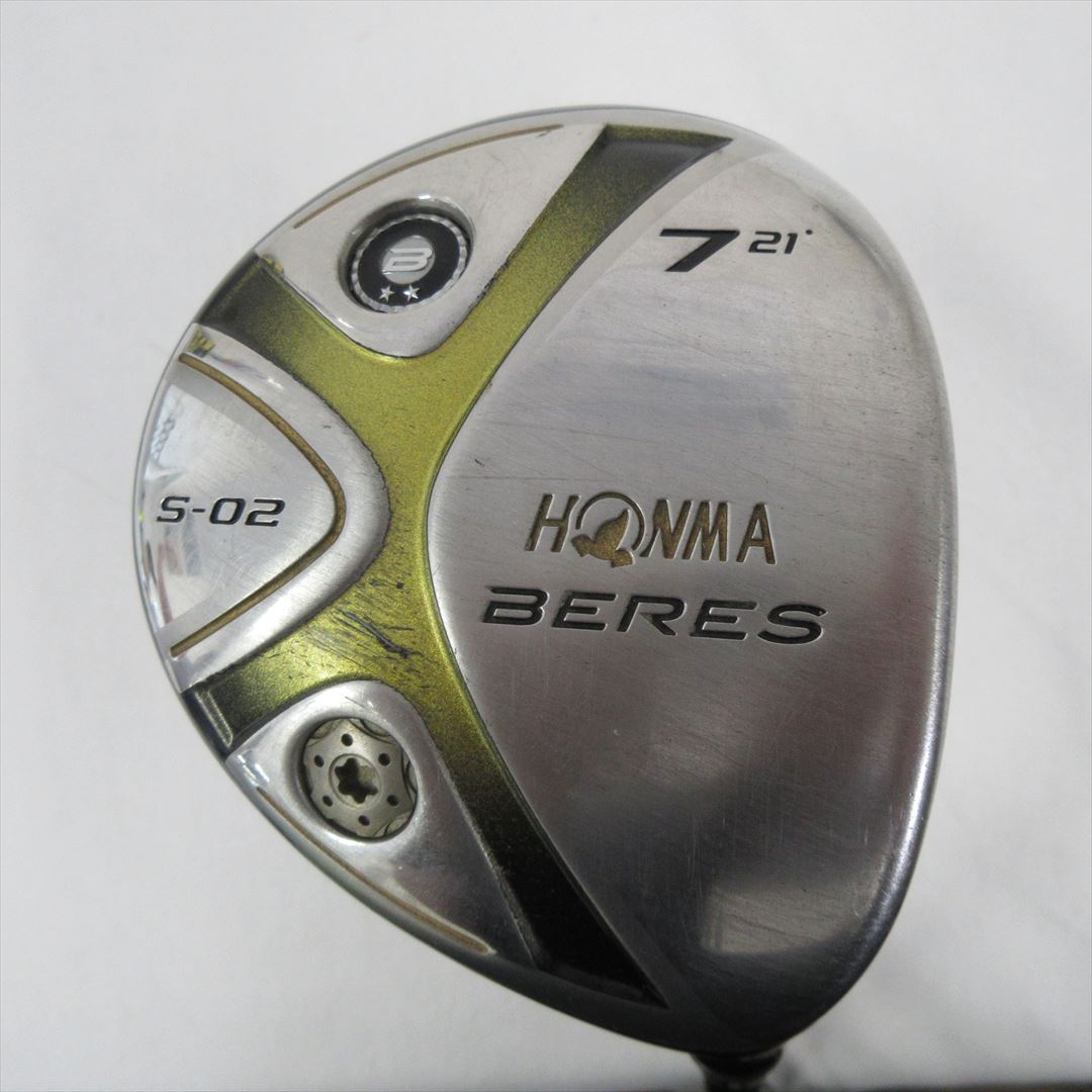 HONMA Fairway BERES S-02 7W 21° StiffRegular 2S ARMRQ6 49