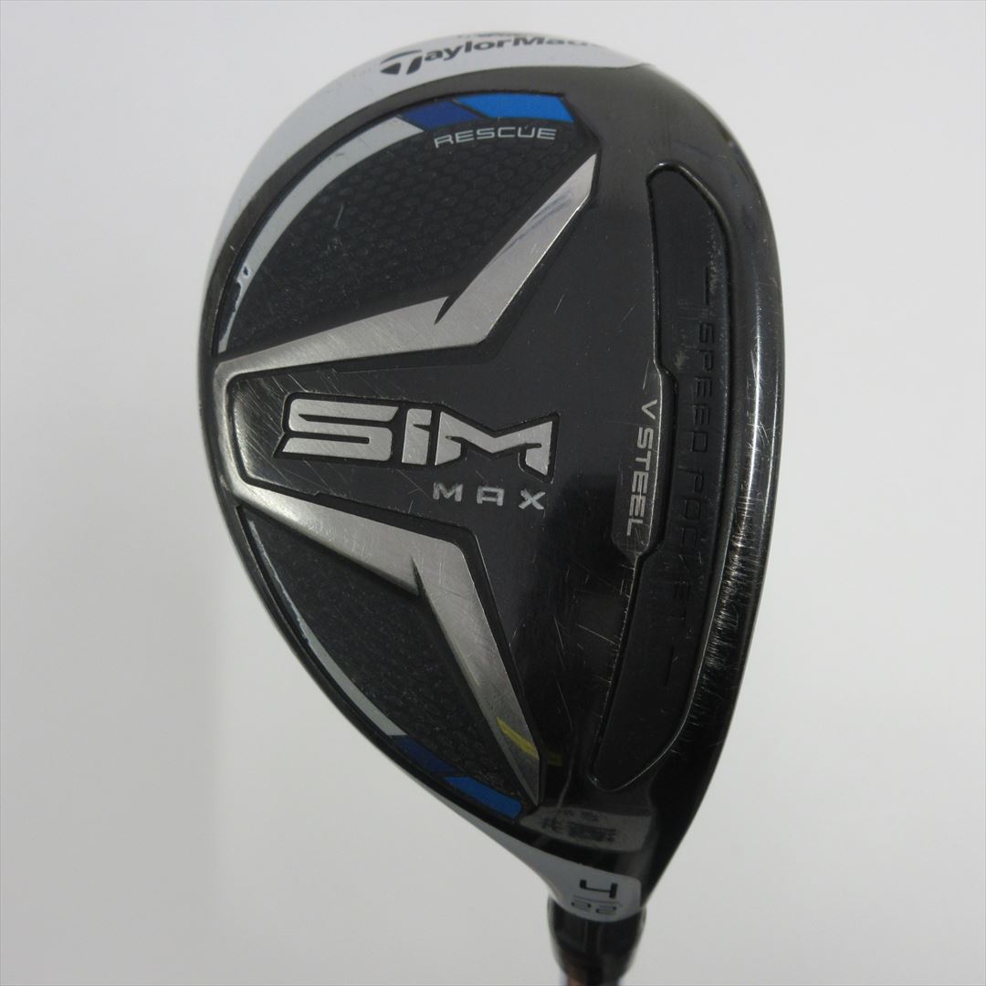 TaylorMade Hybrid SIM MAX HY 22° Stiff KBS MAX85 JP