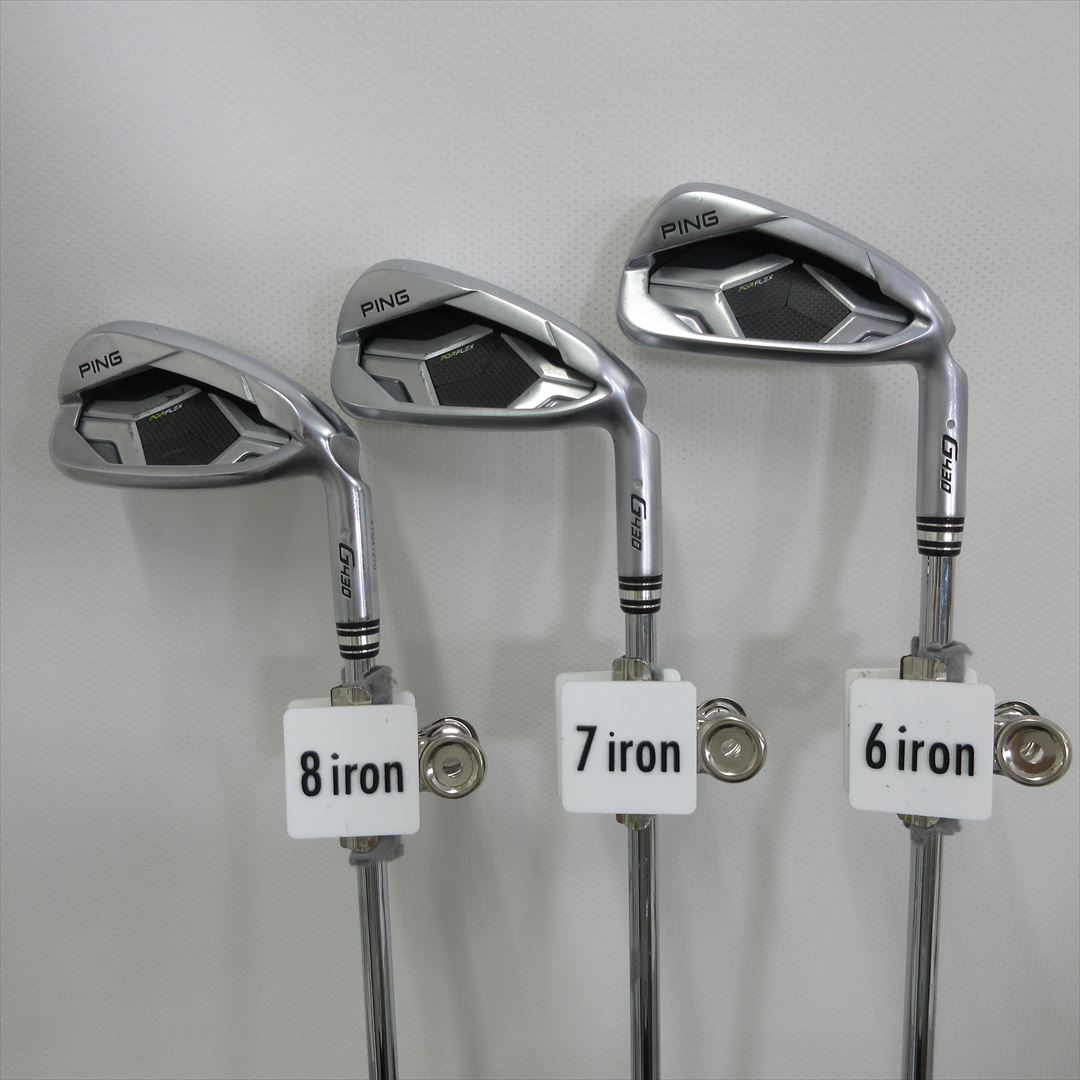 Ping Iron Set G430 Stiff NS PRO 850GH neo 6 pieces Dot Color Silver