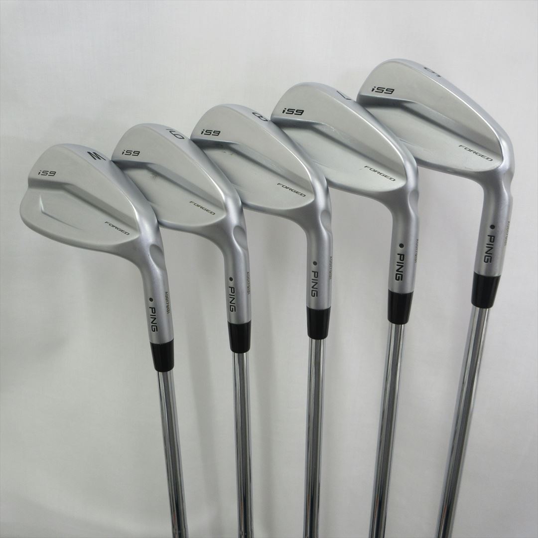 ping iron set i59 flex x ns pro modus3 tour115 dotcolor black 5 pieces