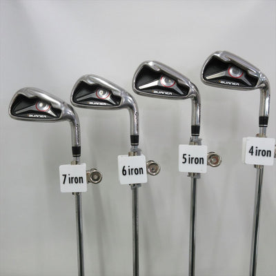 TaylorMade Iron Set FairRating BURNER (2009)StiffReg RE-AXSUPERFAST85 7pieces