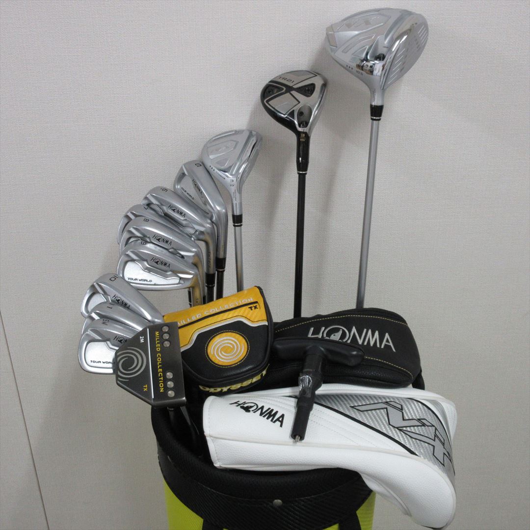 HONMA Starter set Stiff 12 pieces (No caddie bag)