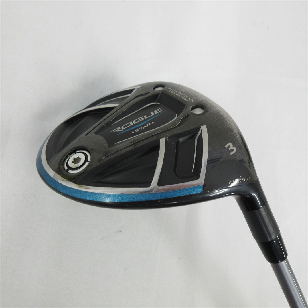 Callaway Fairway ROGUE STAR 3W 15° Stiff Speeder EVOLUTION for CW 50