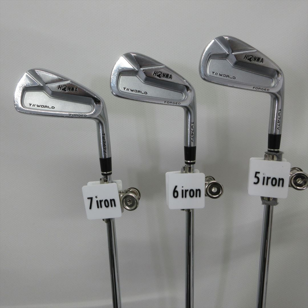 HONMA Iron Set TOUR WORLD TW747V Flex-X NS PRO MODUS3 TOUR120 6 pieces