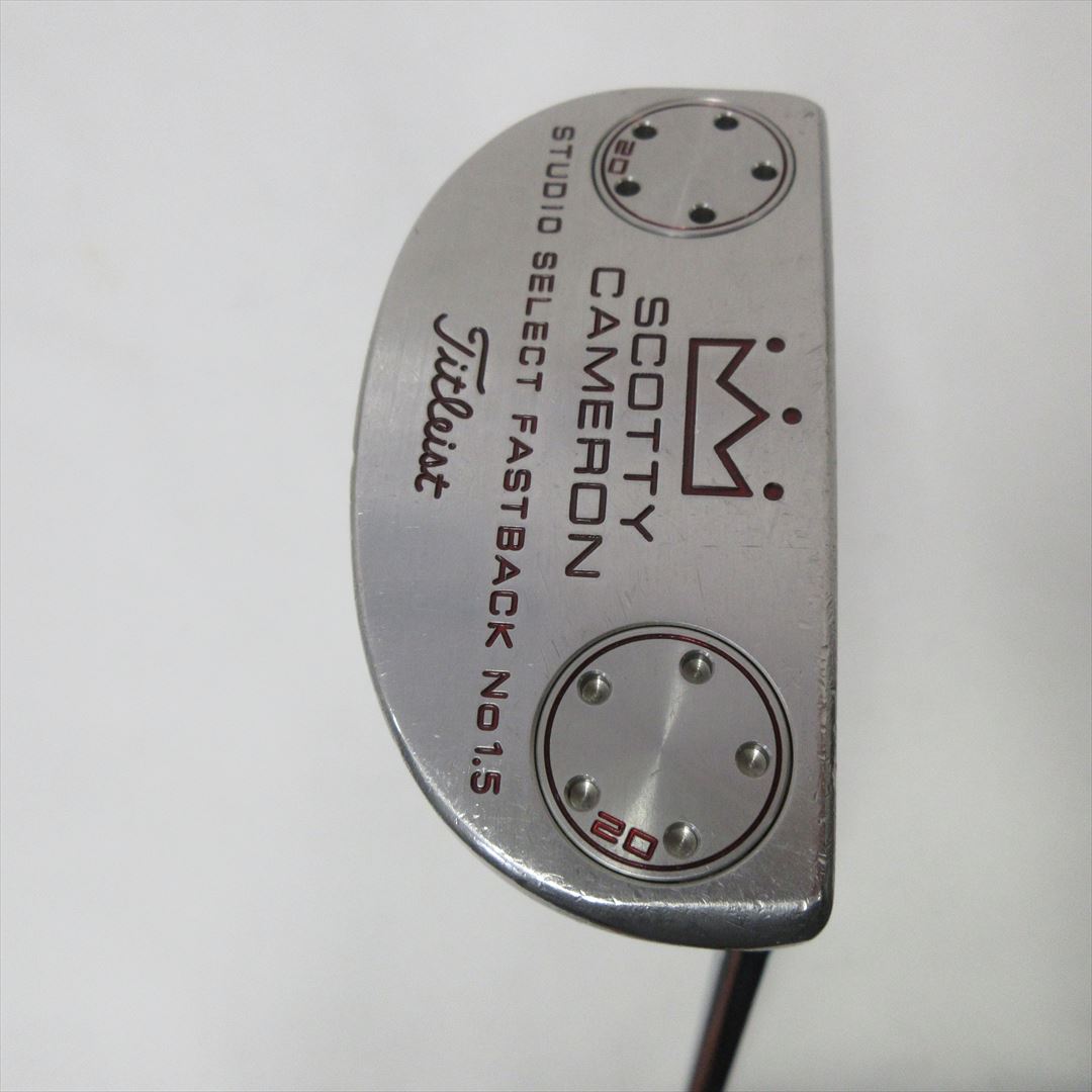 Titleist Putter Fair Rating SCOTTY CAMERON STUDIO SELECT FASTBACK 1.5 33 inch