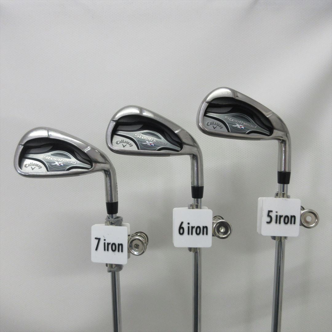 Callaway Iron Set STEELHEAD XR Stiff NS PRO 950GH 6 pieces