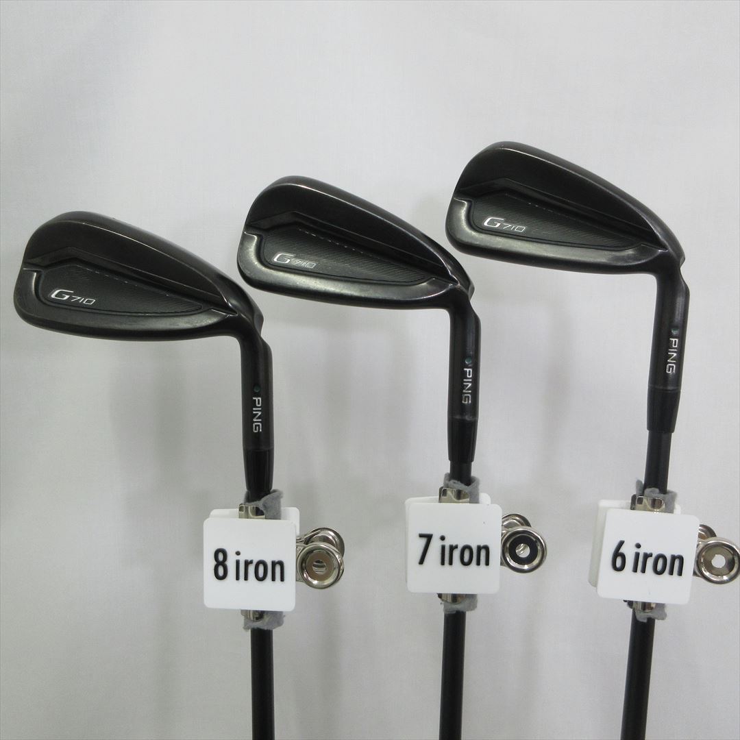 Ping Iron Set G710 Regular ALTA J CB SLATE DotColor Green 6 pieces