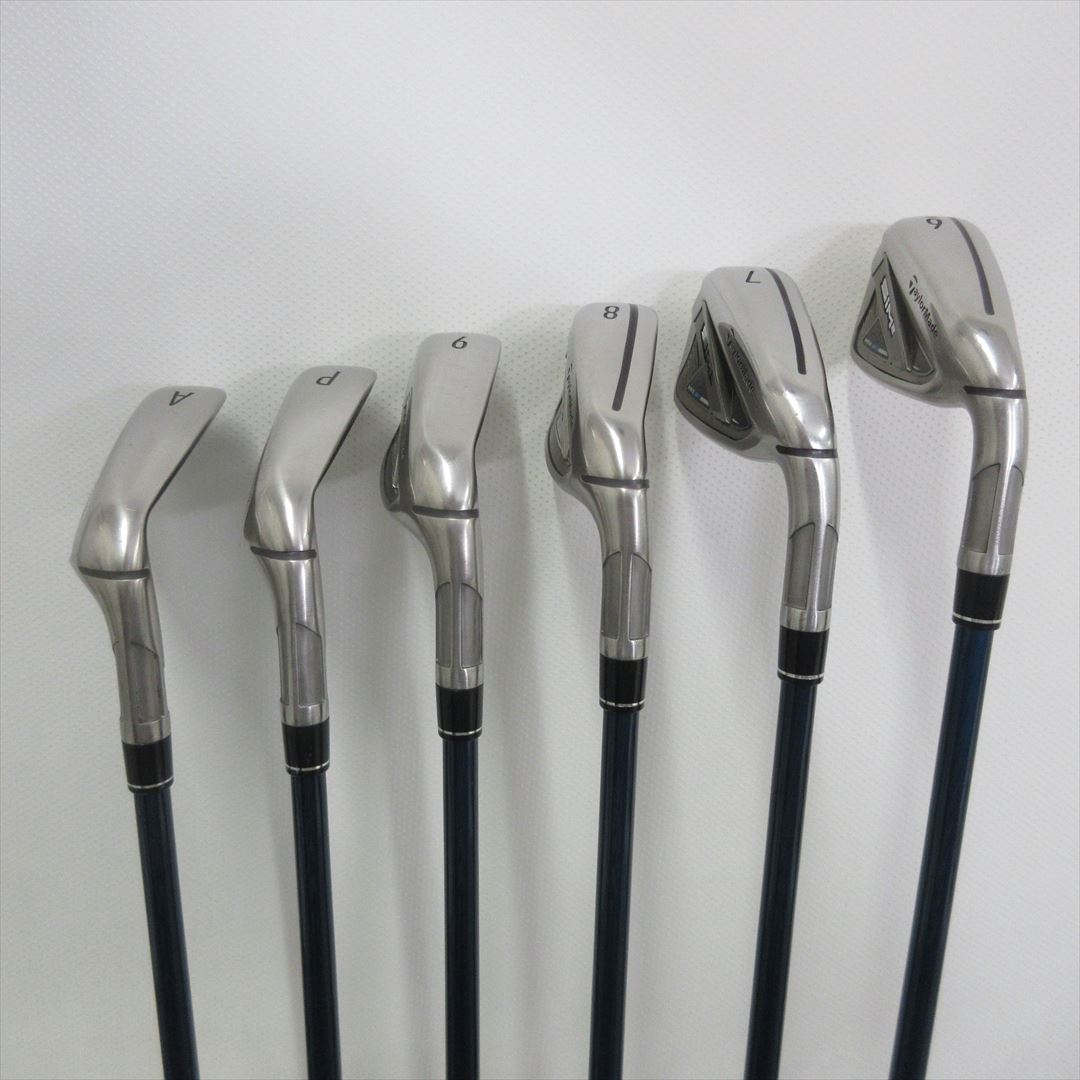 TaylorMade Iron Set SIM2 MAX Stiff TENSEI BLUE TM60(SIM2) 6 pieces