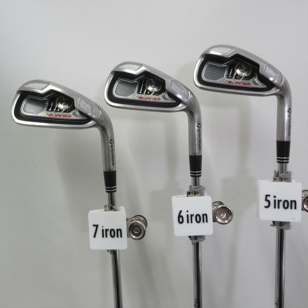 TaylorMade Iron Set TOUR BURNER Stiff BURNER STEEL 6 pieces