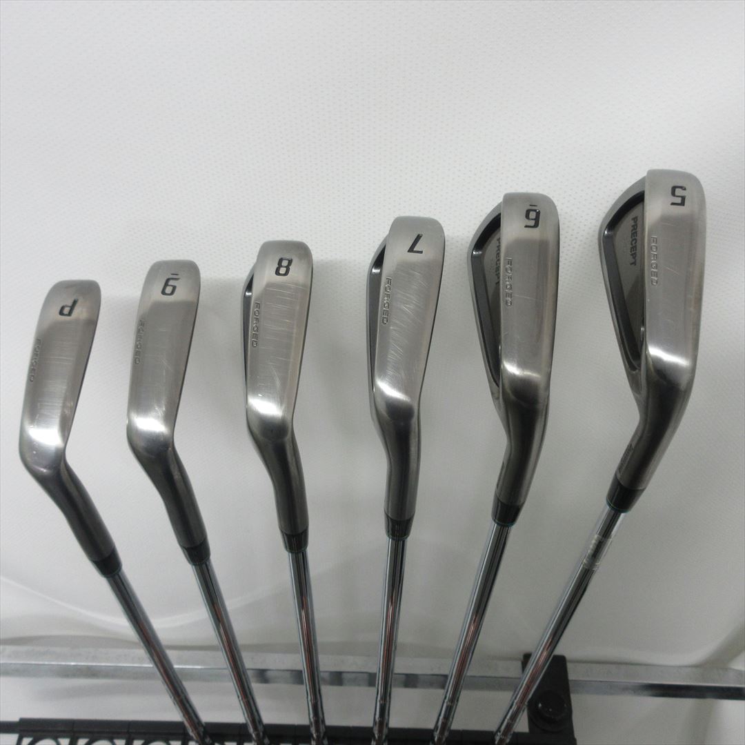 Bridgestone Iron Set PRECEPT PC FORGED Black Stiff NSPRO MODUS3 TOUR115 6 pieces