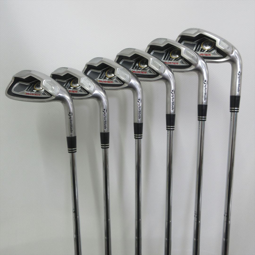 TaylorMade Iron Set TOUR BURNER Stiff BURNER STEEL 6 pieces