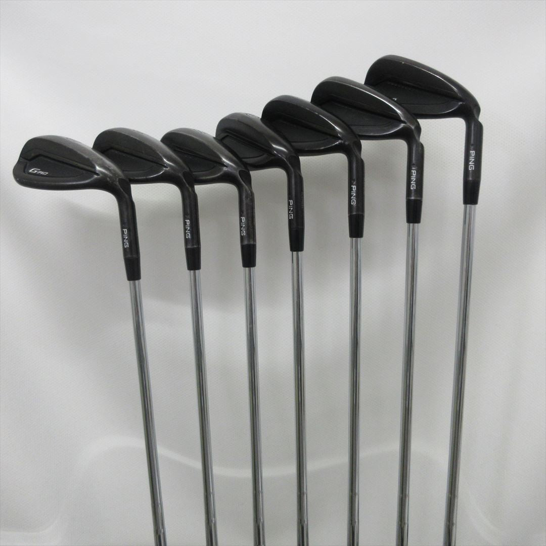 Ping Iron Set G710 Stiff NS PRO ZELOS 7 7 pieces Dot Color Black