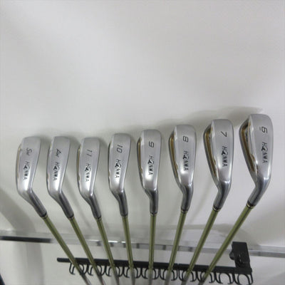 HONMA Iron Set BERES IS-06 Regular 2S ARMRQX 47 8 pieces