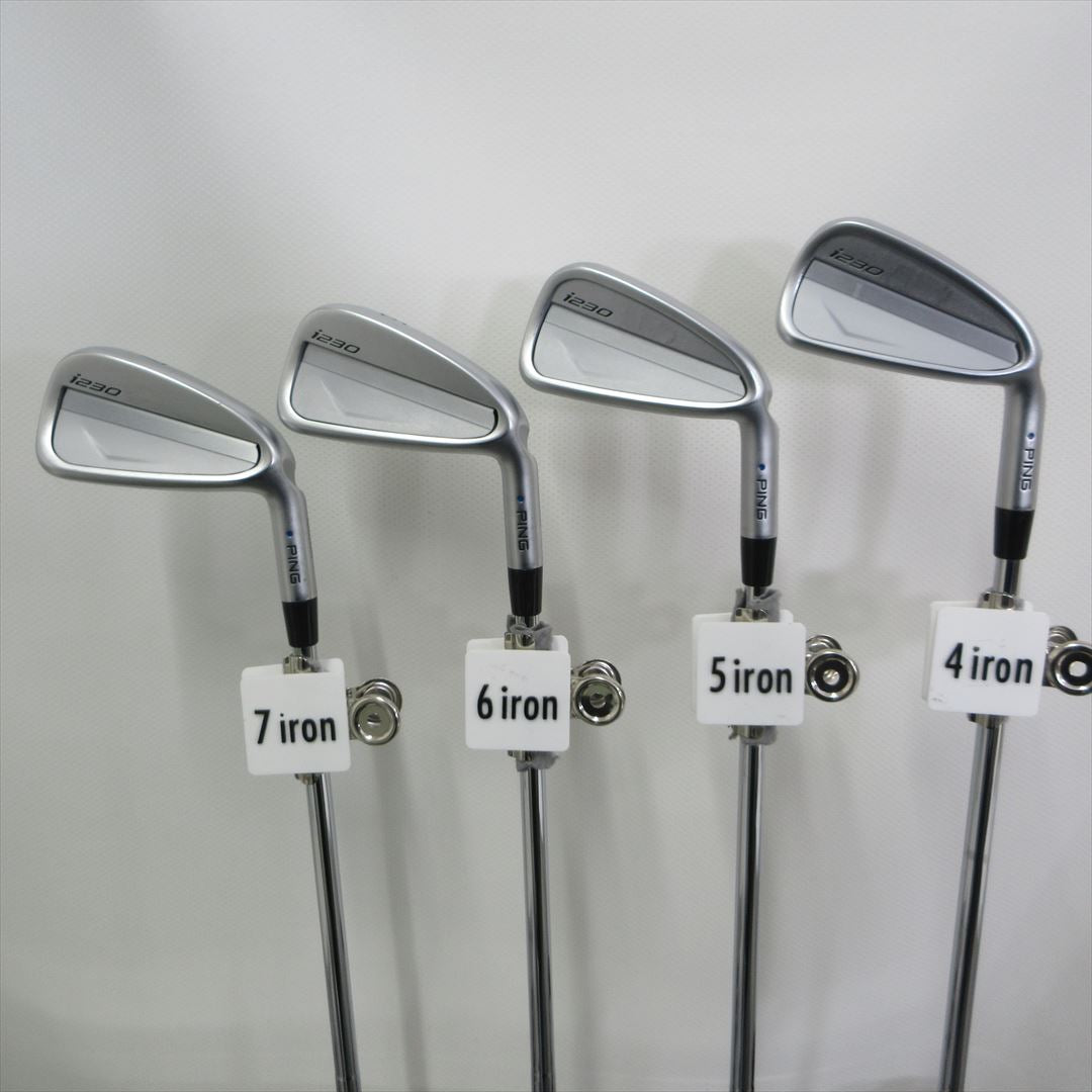 Ping Iron Set i230 Stiff Dynamic Gold EX TOUR ISSUE S200 8 pieces Dot Color Blue