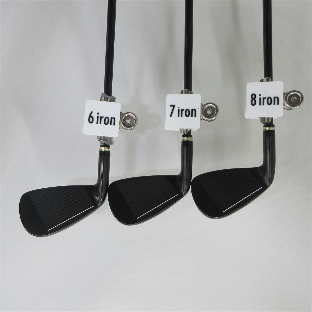 HONMA Iron Set BERES BLACK(2024) Stiff ARMRQ FX BLACK 6 pieces