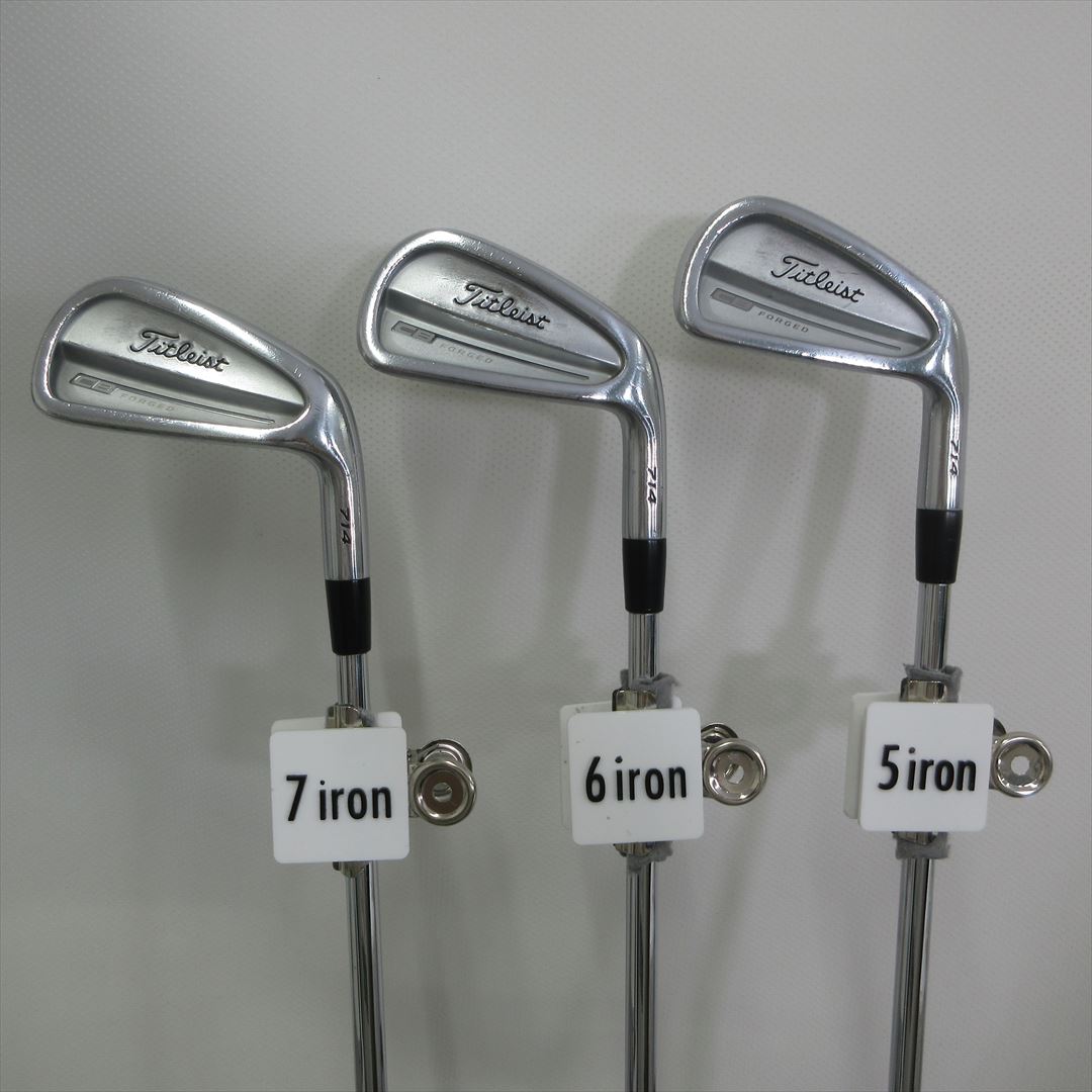 Titleist Iron Set Titleist CB 714 Stiff Dynamic Gold S200 6 pieces