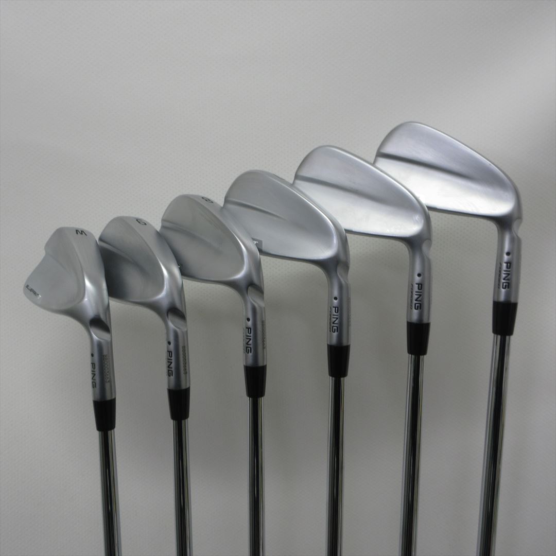 Ping Iron Set BLUEPRINT T Stiff NS PRO MODUS3 TOUR115 6 pieces Dot Color Black