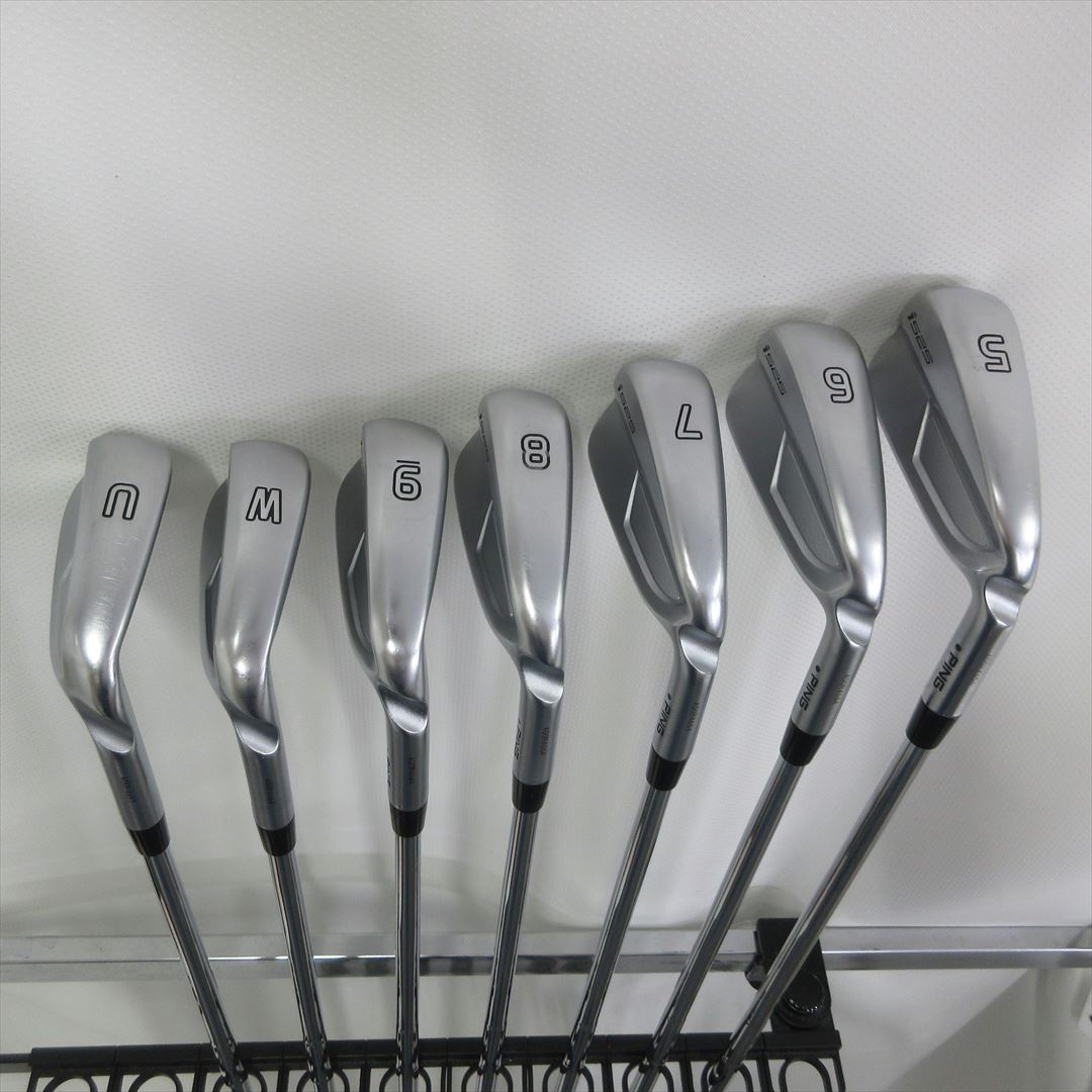 Ping Iron Set i525 Stiff Dynamic Gold S200 7 pieces Dot Color Black