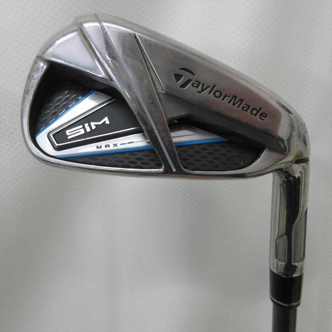 TaylorMade Iron Set SIM MAX Stiff TENSEI BLUE TM60 5 pieces