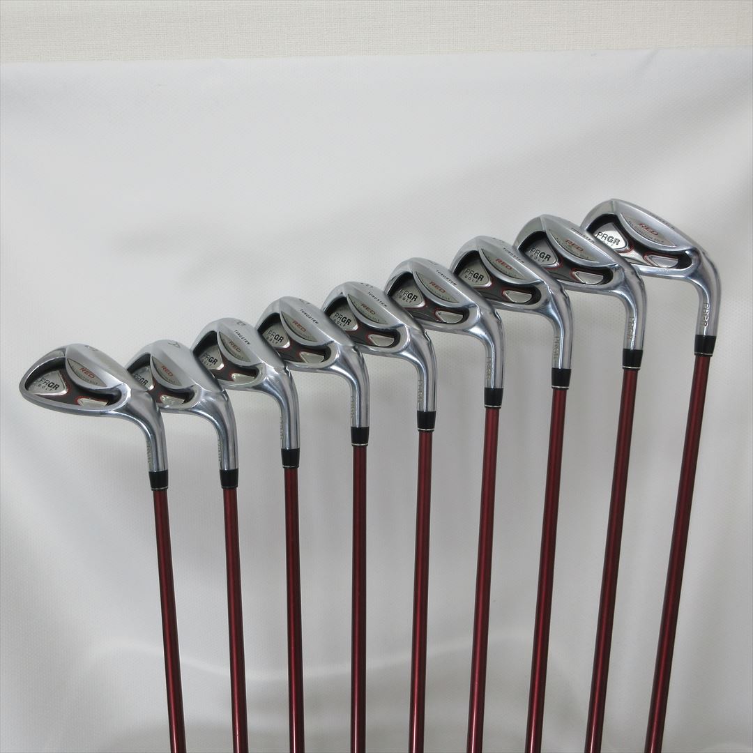 PRGR Iron Set Fair Rating RED 505 StiffRegular RED 505 9 pieces